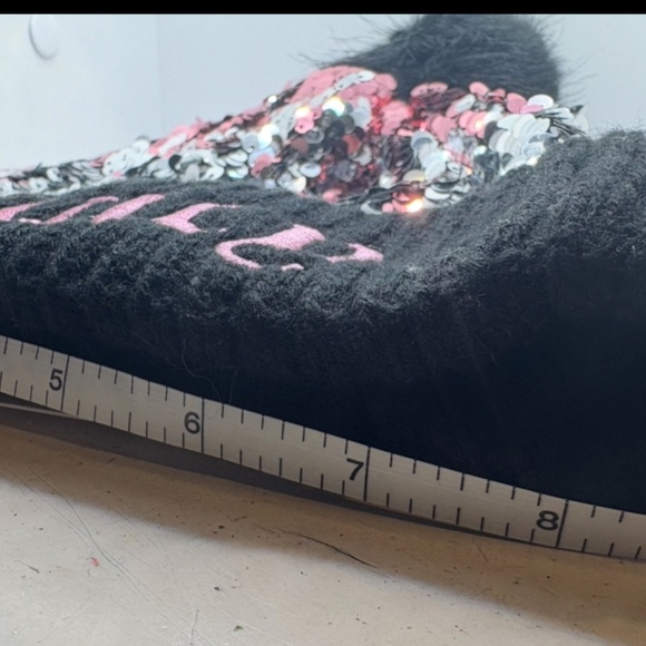Juicy Couture kids sequin beanie, one size - Picture 6 of 10